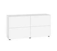 Caisson porte à trappe Nex Pur Office 150x40x75cm with sliding feet H 3cm/2x shelf