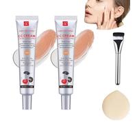Caiucoco Cc Cream, corean Color Changing Cc Cream, Tsunamyst Cc Cream, Cc Color Correcting, Korean Cc Cc Color Changing Cream, CC Cream Korean (Dark *2)