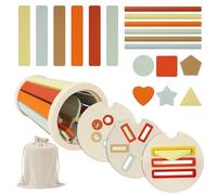 CAIXINYI Jouets pour Montessori pour Enfants, Jeux d'association de Couleurs et de Formes en Bois,Approprié Spielzeug AB 2 Jahre, Jouets de tri et d'empilage pour bébés de 1 à 3 Ans, Couleur Macron