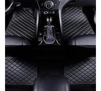 CAIYUANWANG Tapis Sol Voiture en Cuir pour Alfa Romeo 159 2006-2011, Tout Temps Tapis de Moquettes ImperméAble AntidéRapant, Accessoires de Protection IntéRieure,A/All-Black