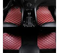 CAIYUANWANG Tapis Sol Voiture en Cuir pour Alfa Romeo 159 2006-2011, Tout Temps Tapis de Moquettes ImperméAble AntidéRapant, Accessoires de Protection IntéRieure, G/Wine-Red