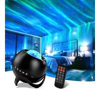 CAIYUE Projecteur Galaxy avec Bluetooth, bruit blanc et télécommande. Parfait pour les veilleuses dans la chambre, l'éclairage intérieur LED, les projections au plafond, les fêtes et les