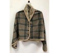 CAIYZH Couverture Coupe-Vent Pour Fauteuil Roulant Adulte, Design Minimaliste, Matière Polaire, Isolante Et Résistante Au Vent, Facile À Nettoyer,E