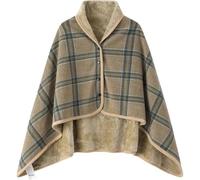 CAIYZH Couverture Pour Fauteuil Roulant Adulte, Confortable Et Chaude, Avec Fermeture À Boutons, Couvre Entièrement Les Jambes Et Les Genoux, Idéale Pour L'automne Et L'hiver,Coffce