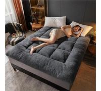 CAIYZH Futon Japonais - Matelas Pliable Simple Ou Double en Coton, Matelas De Sol Chaise Longue, Oreiller, Lit pour Salon Ou Dortoir(Gray1,200 * 220cm)