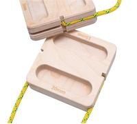 CAIYZH Panneau D'entraînement Portable l'escalade, Kit d'exercice for Les Doigts en Bois for La Maison, La Salle De Sport Et Le Fitness Hommes Et Femmes Grimpeurs