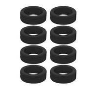 caizhe Luggage Suitcase Wheels Cover, Luggage Wheel Protector, 8Pcs Luggage Accessories, Reduce Noise, Cover Carry on Luggage Wheels Cover for Women Men
