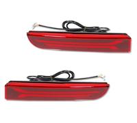 CAIZHICNC Freinage Antibrouillard pour Lancer pour Evo X pour Outlander Voiture Feu Stop Arrière Feux Antibrouillard Et Clignotants Éclairage 3D Pare-Chocs Réflecteur(Red)