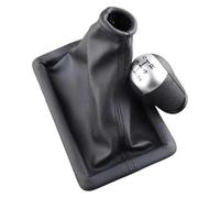 CAIZHICNC Pommeau Levier De Vitesse Pour Ford Pour Mustang 2005-2009 Pommeau Levier Vitesse Avec Cache Poussière 8R3Z-7277-AA Pièces Rechange Intérieur Voiture