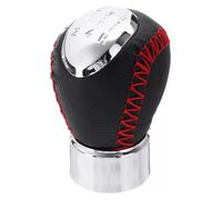 CAIZHICNC Pommeau Levier De Vitesse Pour Mazda 6 GG GY 5 CR 3 BK 323 323F BJ Pour MPV Pour PREMACY CP 626 GF GW XEDOS RX-8 MT Pommeau Levier Vitesse Stick Pen(Red Stitch 5-speed)