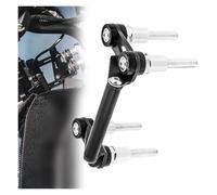 CAIZHICNC pour B&M&W G 650 X pour Challenge Moto Réglable Extensible Téléphone Navigation Support GPS Plaque D'immatriculation Moto Téléphone Support Mobile