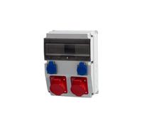 CAJA 12M-16A 5p, 32A 5p, 2x230V/12 F3.0450