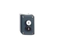 Schneider Electric Boîtier 2 poussoirs Blanc/Noir II