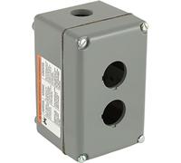 CAJA ALUMINIO 2 TALADROS