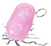 Caja De Almacenamiento De Tenis De Mesa, Contenedor De Pelotas De Pong Con Cadena | Caja Contenedora De Pelotas De Tenis De Mesa Con Llavero, Accesorios De Tenis De Mesa, Fácil Almacenamiento