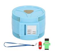 Caja de cable de lanzamiento para OTDR, eliminador de fibre óptica monomode SC UPC à SC UPC, eliminador de zona muerta de 1310/1550 nm para pruebas avec OTDR, compact avec cordón y (1000M)