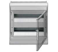 Caja de sup. estanca vector VE, IP65, 2 filas,24M, puerta transparente