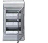 Caja de sup. estanca vector VE, IP65, 3 filas, 36M, puerta transparente