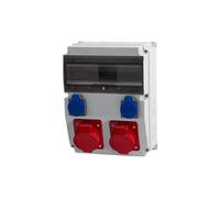 CAJA Distributeur Prises 12M 16A 5p, 32A 5p, 2x230V/12 F3.0450