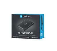 CAJA EXTERNA NATEC Rhino-C Disco Duro 2,5" USB C SATA Negra