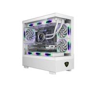 Caja Keep Out XC-301W Glass Micro-ATX/ITX Blanca Vidrio Templado ARGB 420mm GPU