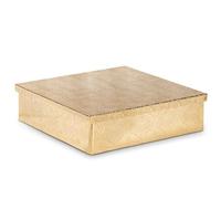CAJA MADERA/METAL DORADO_19X19X6CM