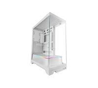 Caja Mars Gaming MC-PRISMA Triple Cristal ARGB Blanco Semitorre ATX