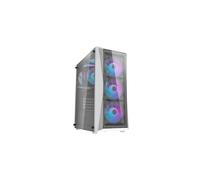 Caja PC Darkflash DK352 Plus Blanca + 4 Ventiladores ARGB
