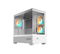 Caja PC Gigabyte Aorus C500 Glass Blanca RGB Midi Tower vidrio templado ATX