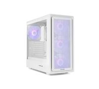 Caja Semitorre NOX Hummer AERO Blanca ARGB ATX/M-ATX/ITX Cristal Templado 4x140mm ARGB PWM/USB-C