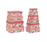 CAJA SET 10 CARTON 37,5X37,5X18 REDONDA BLANCO