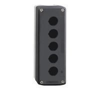 Boîtier vide Schneider Electric XALD05 5 emplacements sans inscription gris foncé, gris clair 1 pc