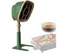 CAJOLI Hotte de gamme de bureau, 66 ° réglable, barbecue ménage hot pot de gamme de ménages portables,Vert