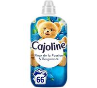 Cajoline Adoucissant linge liquide Fleur de la Passion & Bergamote Créations parfum et fraîcheur 66 lavages 1,386L