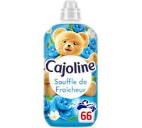 Cajoline Adoucissant linge liquide Souffle de Fraîcheur Créations parfum et fraîcheur 66 lavages 1,386L