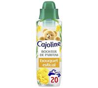 Cajoline Parfum de linge liquide infusé en perles booster pour lessive, Bouquet Estival Elixir, 20 lavages 460ml