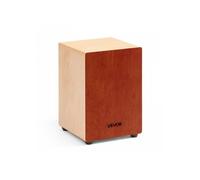 Cajon avec Cordes de Guitare Internes, Boite de Percussion Légère en Bois de Bouleau, Instrument de Musique avec Pieds