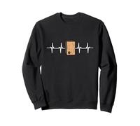 Cajon Box Instrument de Tambour peruvien Cajon Percussion Sweatshirt