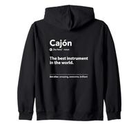 Cajon Definition The Best Instrument Funny Music Amateur Sweat à Capuche