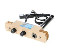 Cajon Drum Sound Hole Pickup with Tone Volumes Control Microphone Systems for Box Easy to Install Cajon Sound Hole with Tone Volume Control