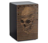 Cajon Drum Tambour Caisse Batterie Percussion Snare Basse Design en Crâne