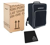 Cajon + KEEPDRUM Caisson de percussion Gig Bag + CP-01 Pad CP404 NAT + Bag+ Pad
