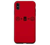 Cajon Music Makes Happy Funny Flamenco Percussion Player Coque pour iPhone XS Max