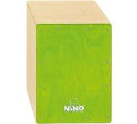 CAJON NINO 33 cm, BOULEAU, FACADE VERTE Multicolore