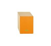 CAJON NINO 33cm, BOULEAU, FACADE ORANGE