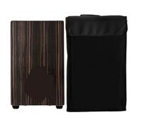 Cajon Percussion Cajon portable, tambour compact en bois, caisse de transport, à main avec sac, instrument percussion