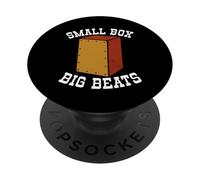 Cajón Petite boîte Big Beats pour joueur de kachon cajóniste PopSockets PopGrip Adhésif