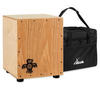 Cajon pour Enfants Junior Tambour Bois en Bouleau Basse Snare Set avec Housse