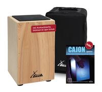 Cajon Tambour Caisse Batterie Percussion à Main Instrument Latin Set Avec Sac