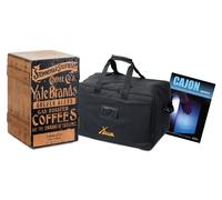 Cajon Tambour Caisse Batterie Percussion Snare Basse Design Vintage Cafe Set Sac